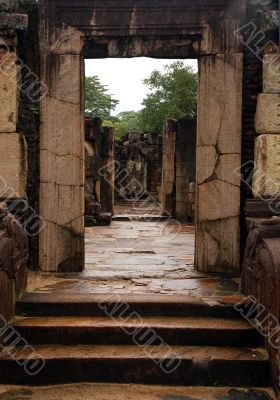 Ruins of Ancient Polonnaruwa in Sri Lanka