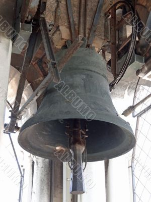 bell on Campanile's tower in Venice