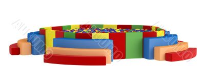 Colorful playground