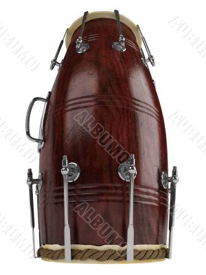 Double-headed hand-drum