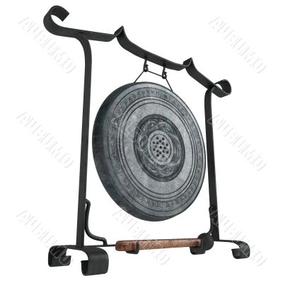 Isolated Gong