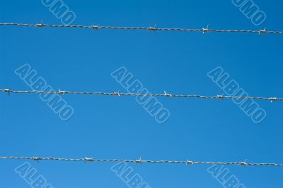 barbed wire