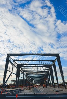 Industrial construction site