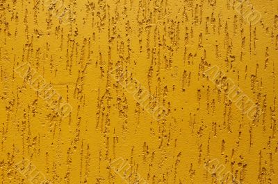 Ornamental yellow wall covering