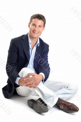 smiling young man man