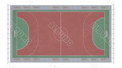 Football pitch