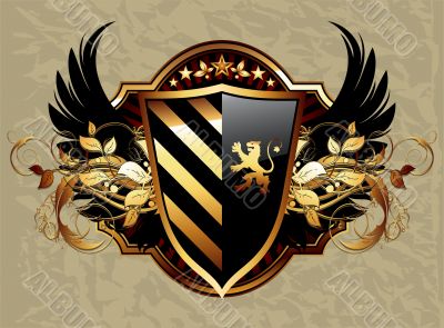 ornamental shield