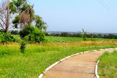  country road in the Crimea