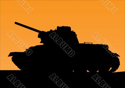 tank silhouette