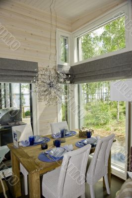 Scandinavian house interior