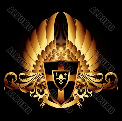 ornamental shield