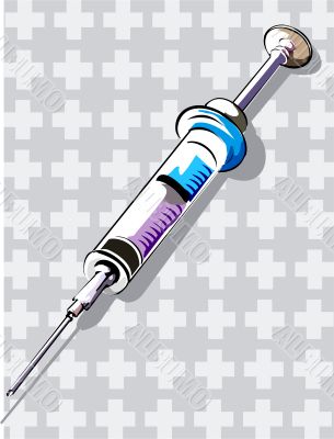 Medical syringe