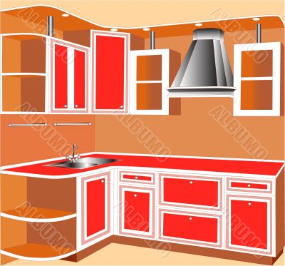kitchens of the red