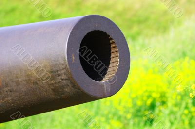 Old Russian Cannon in Suomenlinna Sveaborg Helsinki Finland