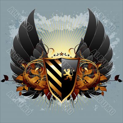 ornamental shield