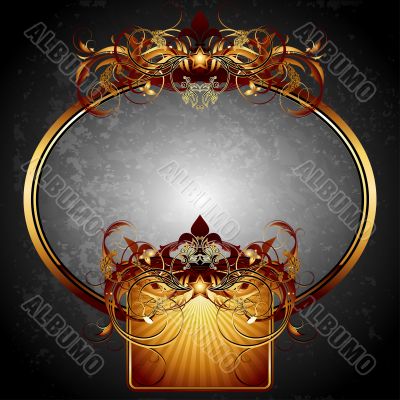 ornate frame