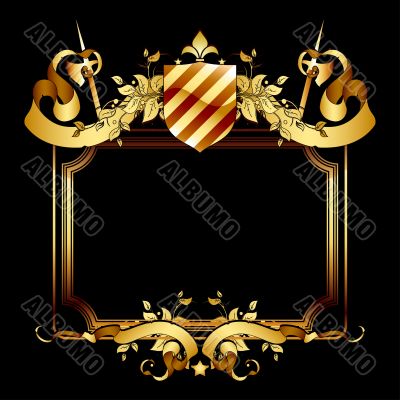 ornate frame