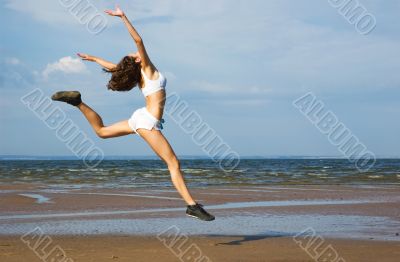 flying girl