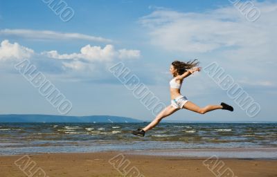 flying girl