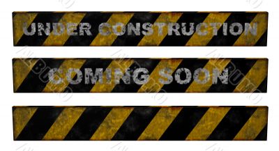 warning barriers