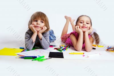 Image of Young children