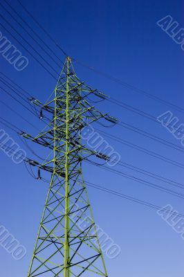 High voltage electric line