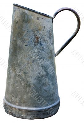 Watering can isolated on white