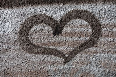 Graffiti heart