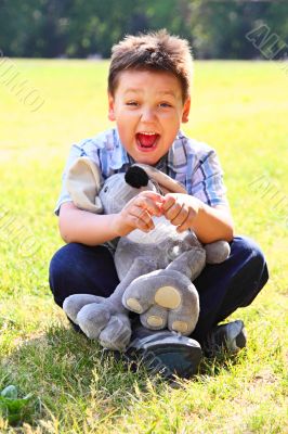 Portrait of the little boy