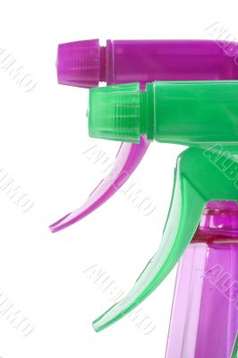 Plastic spray