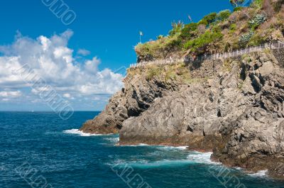 Cliff at thr sea