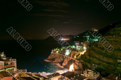 Seacost at the night