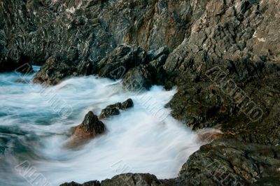 Stormy waves