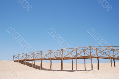 Desert bridge