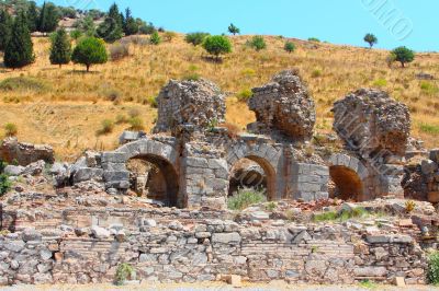 Ruins of the Roman baths