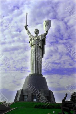 Monument to the native land-mother