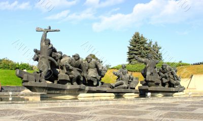 Monument to soldiers