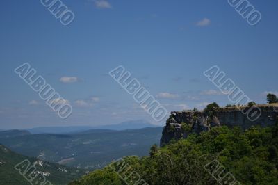 Crimean mounains view