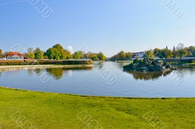 Beautiful pond