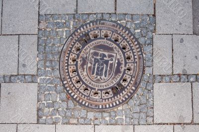 Munich manhole