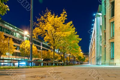 Street at night