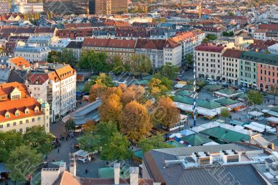 Viktualienmarkt market