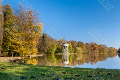Bower at the pond