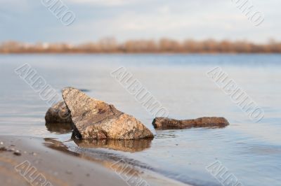 Stone in the river