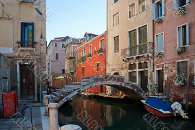Bridge over the canal