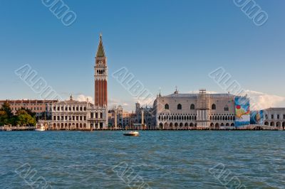 View at the San Marco square