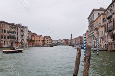 Rialto bridge view