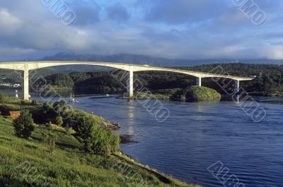 Bridge over river