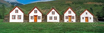 Iceland historic houses