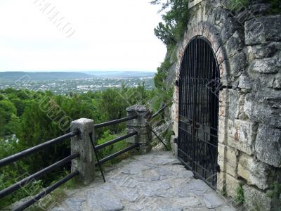 lLermontov`s grotto. Pyatigorsk. Caucas